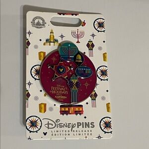 Disneyland Festival of Holidays 2022 Disney Pin